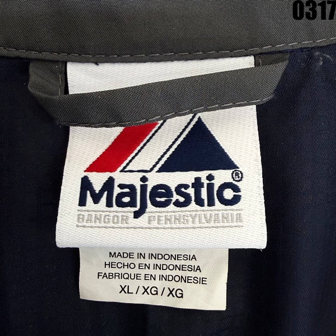 마제스틱 뉴욕 양키스 바람막이 자켓 XL 0317 상품이미지4