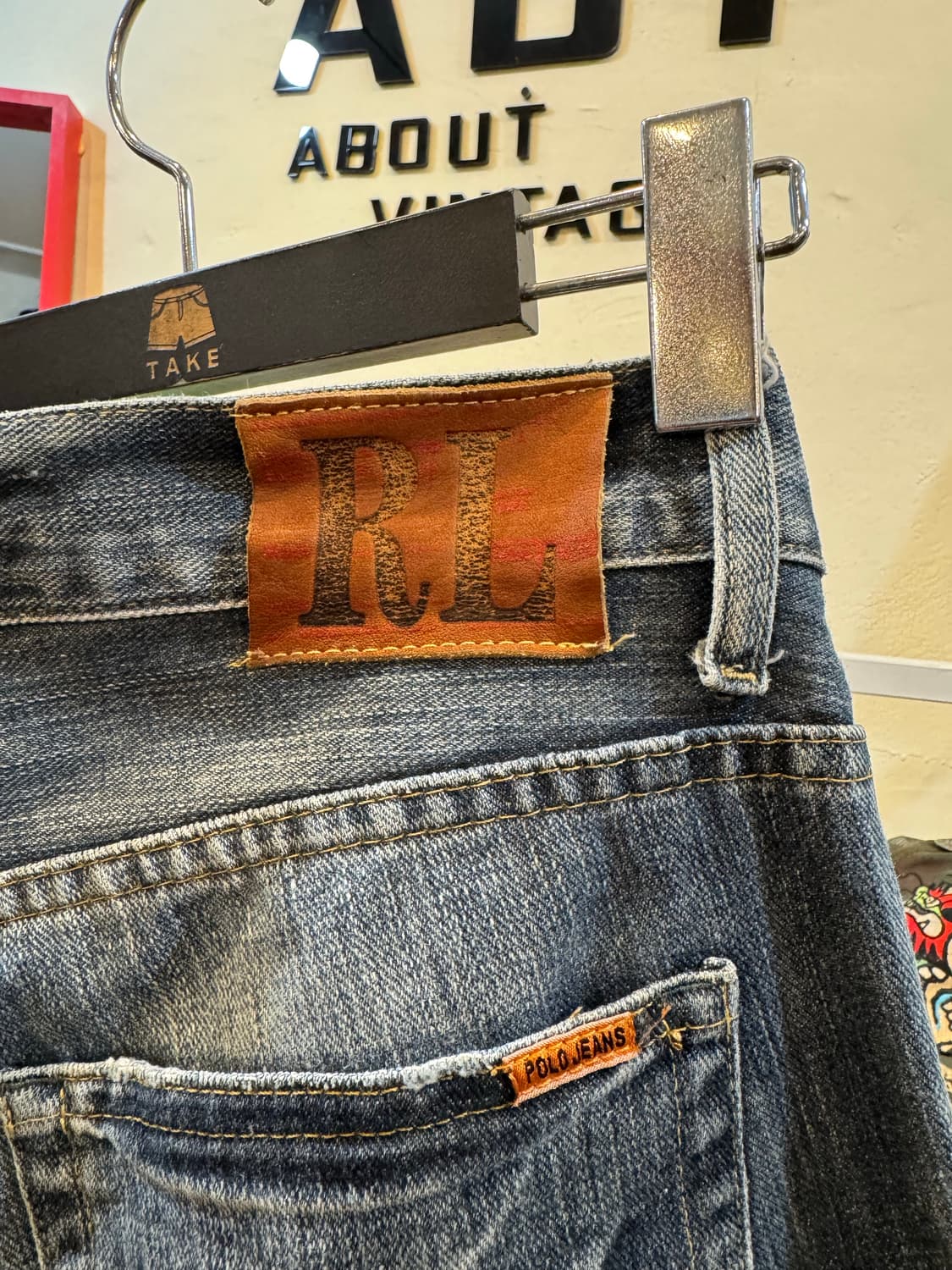 폴로 랄프로렌 빈티지 데님 팬츠 30in 상품이미지6