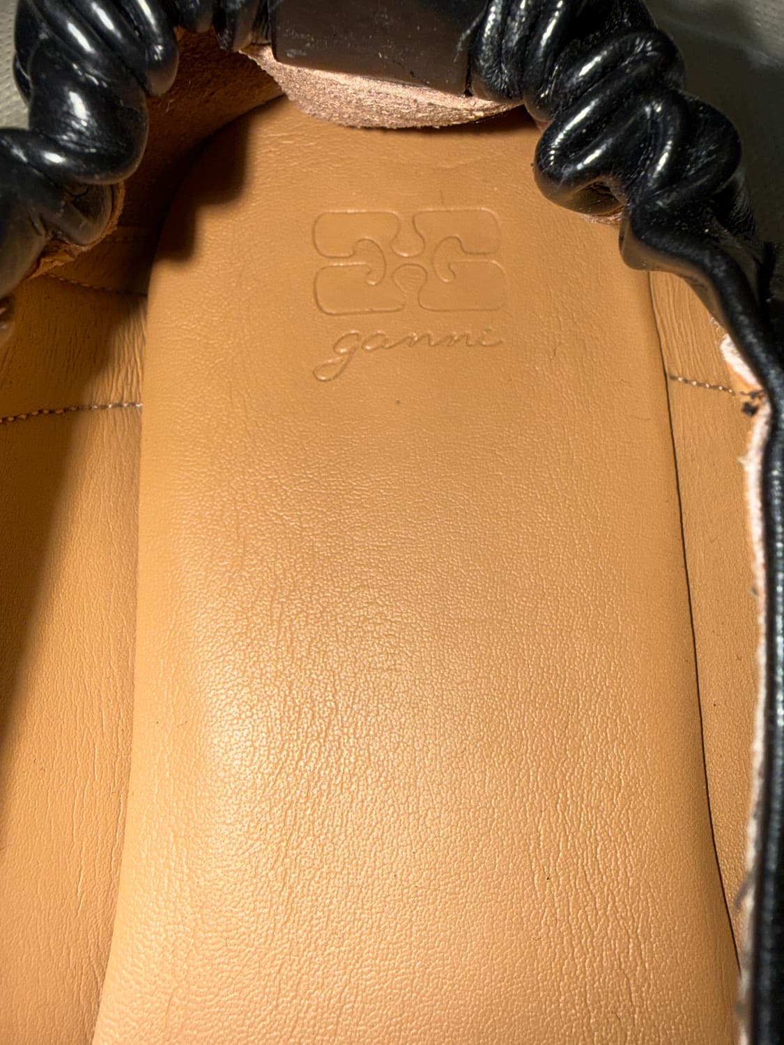 [오늘만이가격]GANNI 가니 레이스 업 발레리나 슈즈 상품이미지5