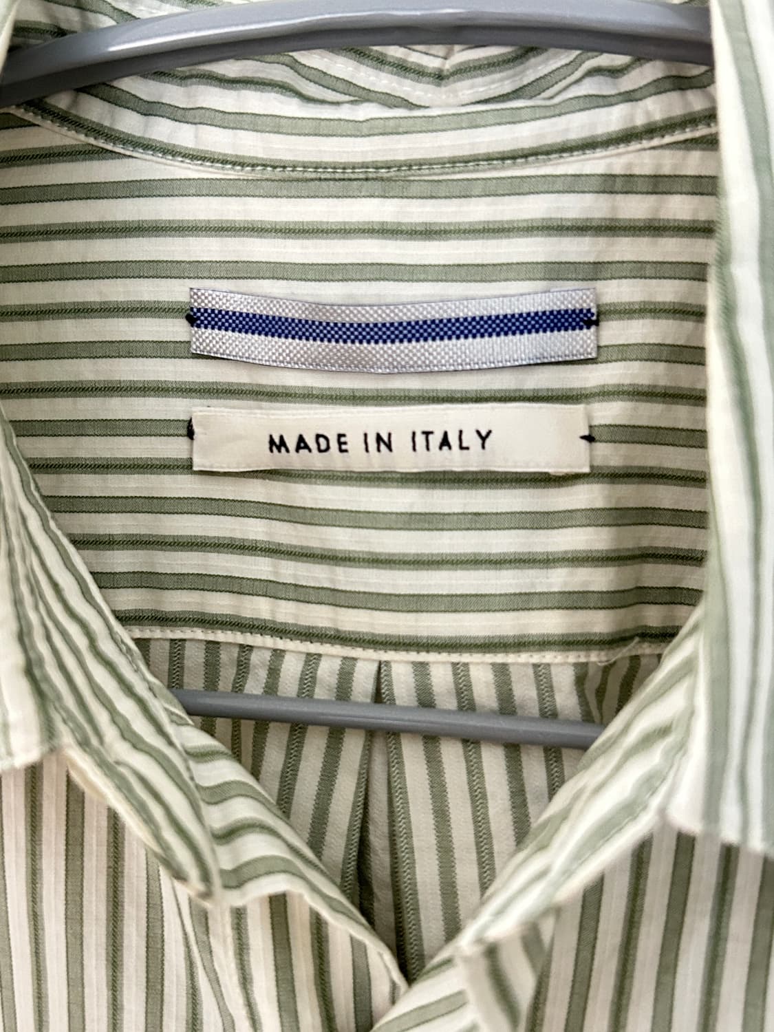 Cristaseya Green Striped Shirt 상품이미지3