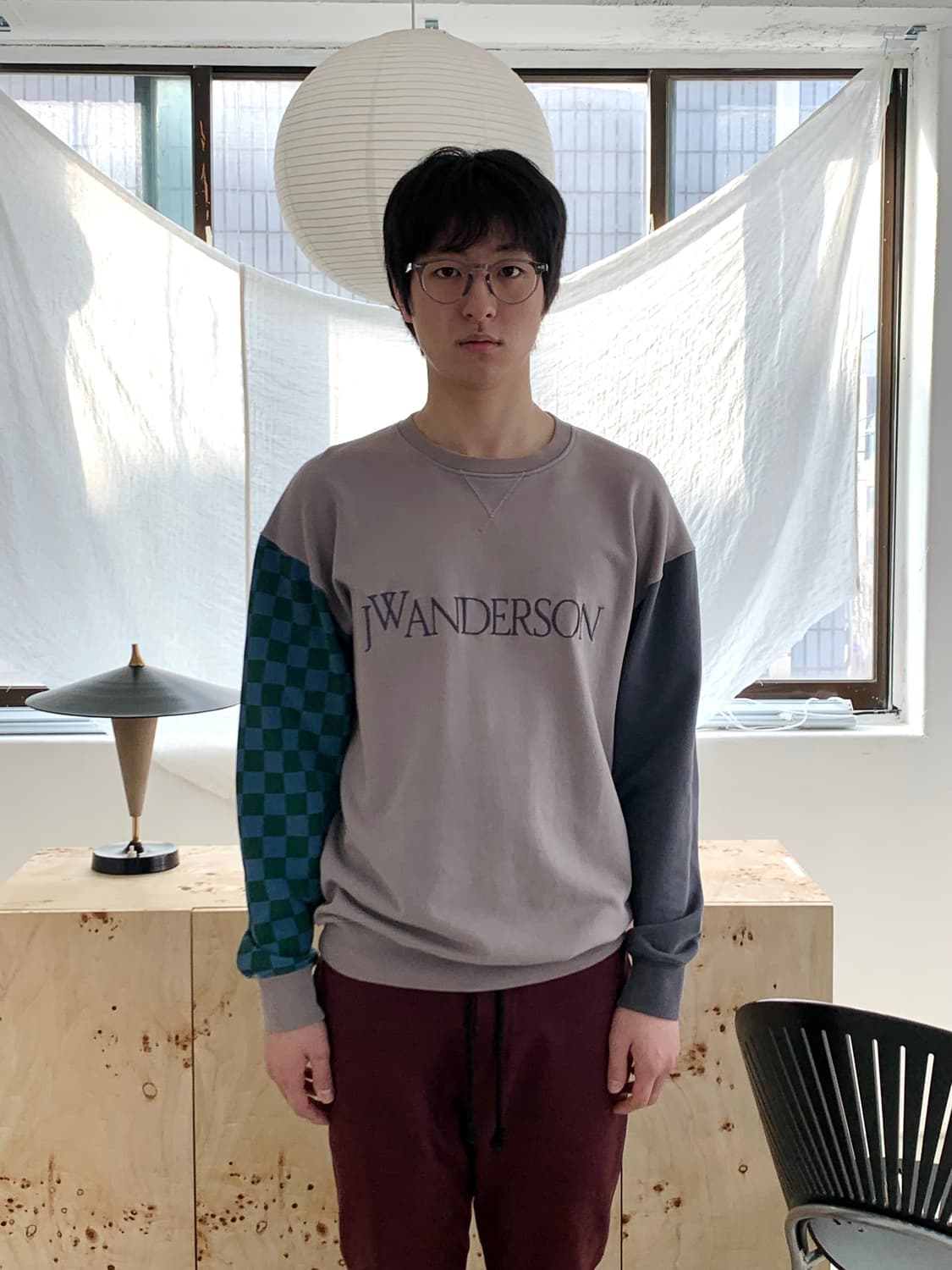 jw앤더슨 컬러블록 스웻셔츠 상품이미지1