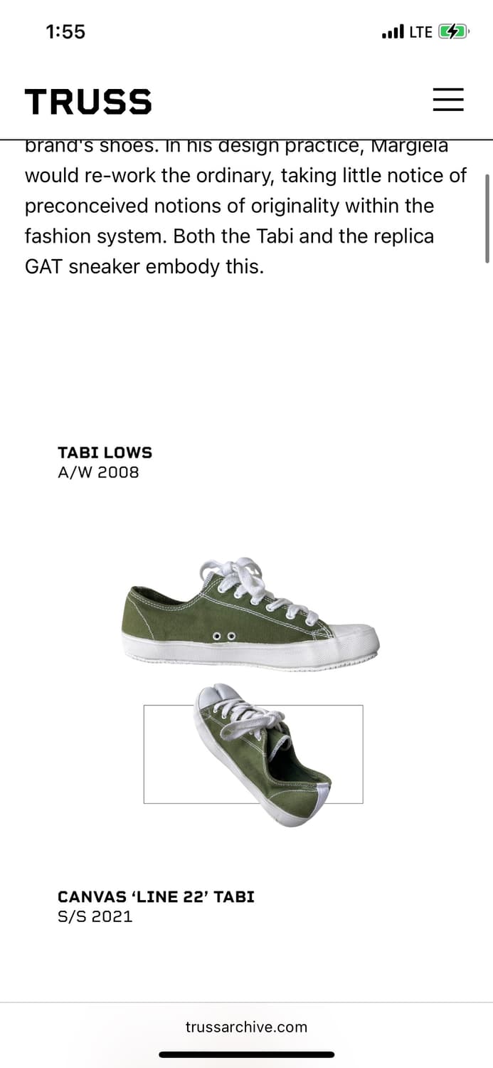 [41] Maison Margiela 아카이브 2008 #6Line 타비 상품이미지6