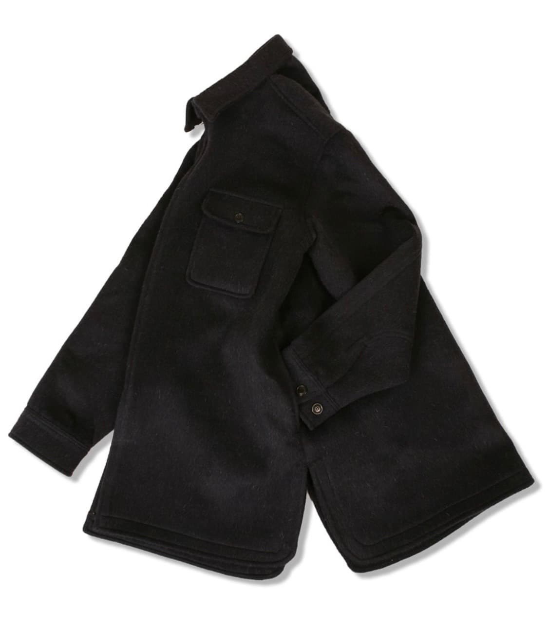 스웰맙 CPO 다크네이비 울 알파카 자켓 m(100-105) 상품이미지1