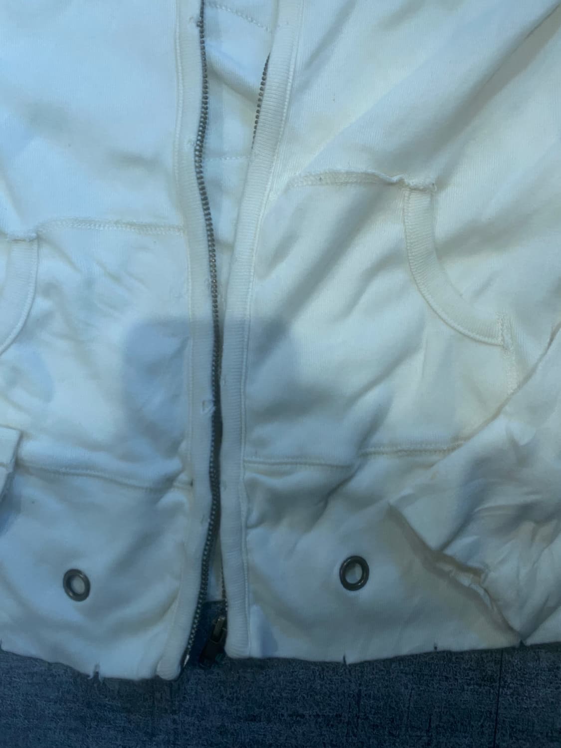 일본빈티지 Missbride 핀터깔y2k 락펑크긱시크고스 포켓 후드집업 상품이미지4