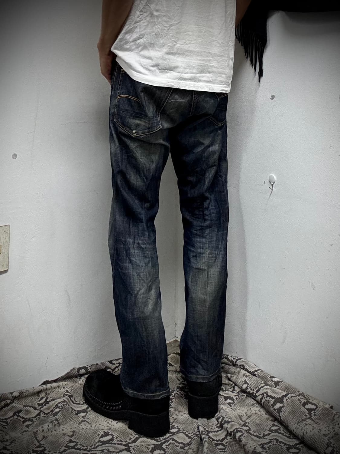 “G-Star RAW” Y2K Dirty Washed Pants 상품이미지7