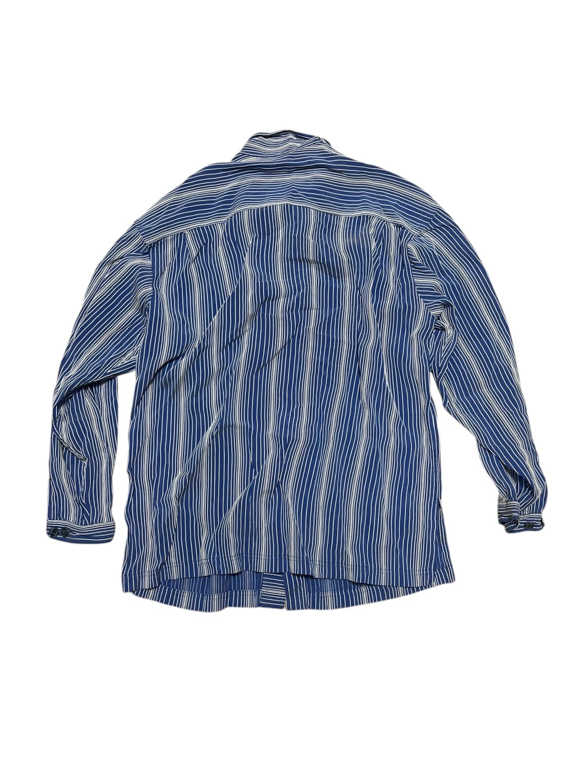 스카이 스트라이프 셔츠 상품이미지5