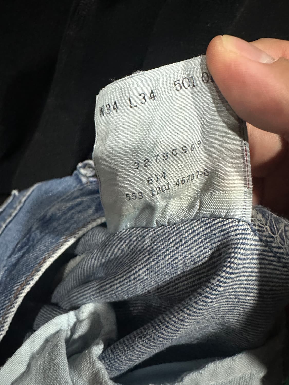 00s리바이스 USA 연청34사이즈 상품이미지7