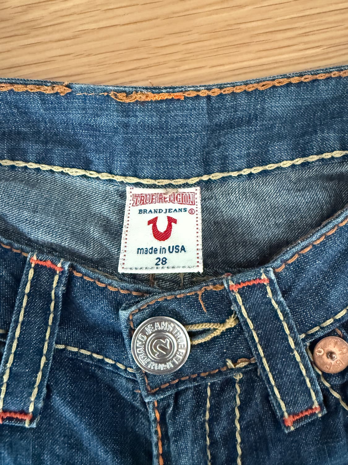 트루릴리젼(True Religion) 데님 팬츠(U.S.A) 상품이미지9