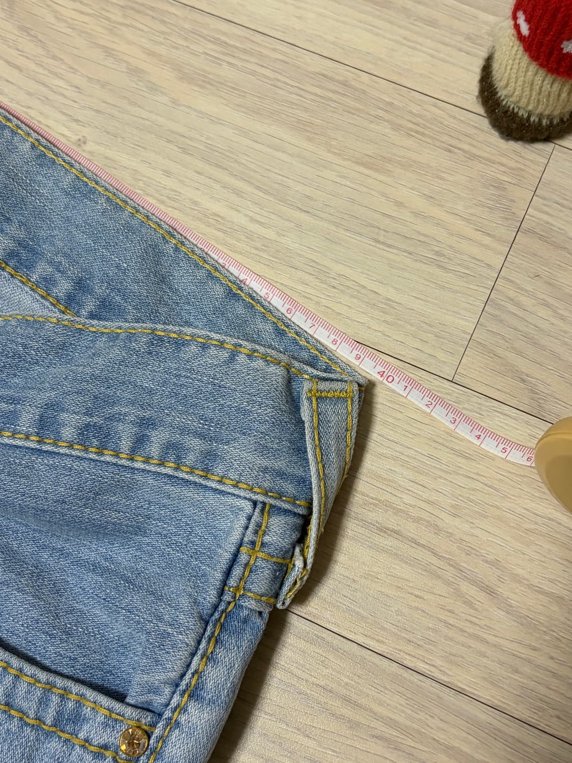 트루릴리젼 연청 팬츠 판매합니다 상품이미지3