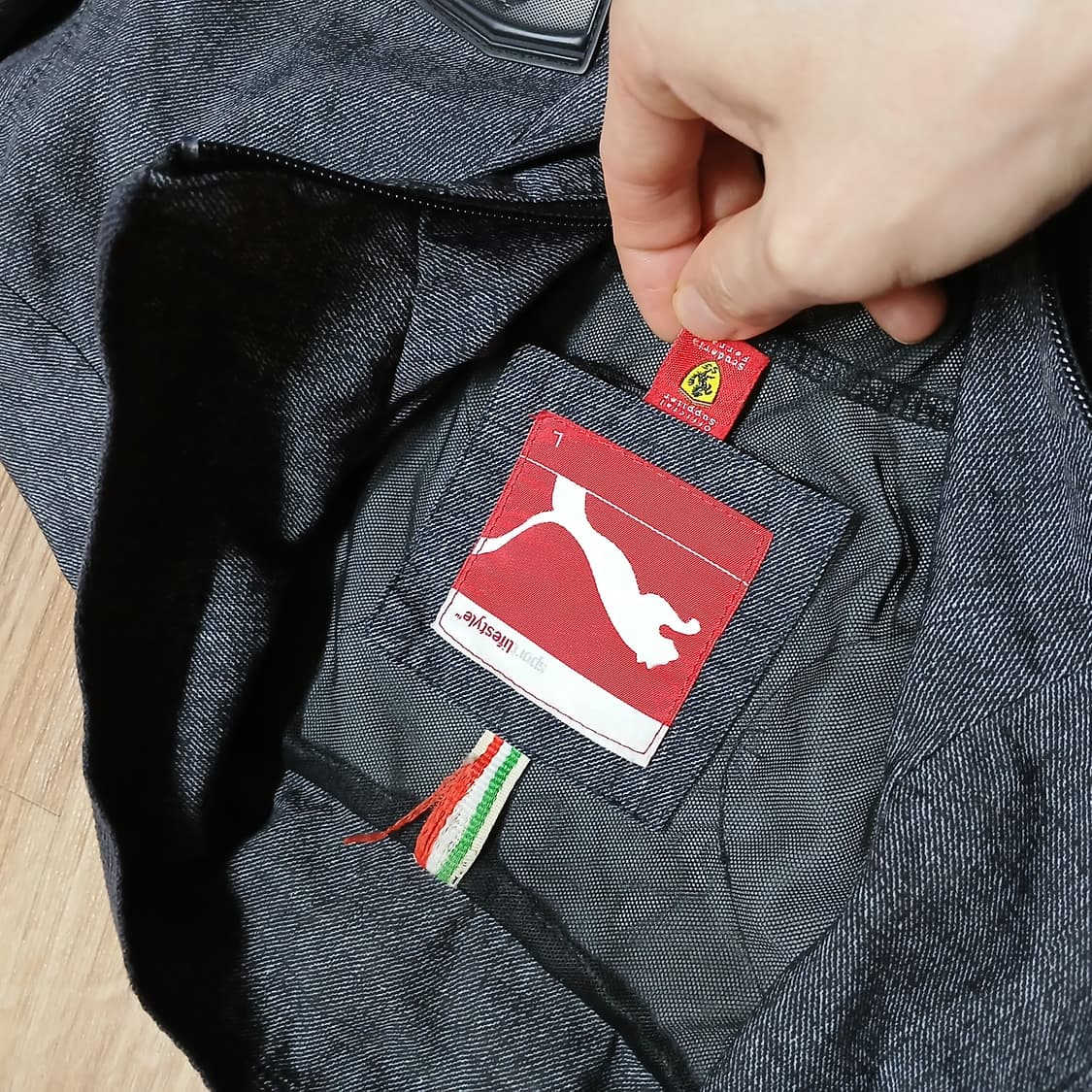 PUMA Ferrari 퓨마 페라리 콜라보 바람막이 자켓 상품이미지8