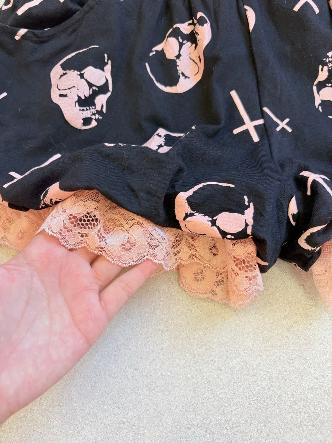 해골 펌킨 반바지 상품이미지2