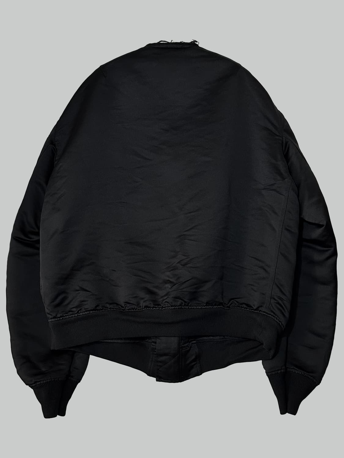 꼼데가르송 블랙 축융 폴리 ma-1 상품이미지3