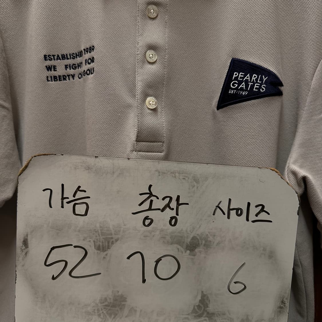 파리게이츠 반팔 카라티셔츠  상품이미지5