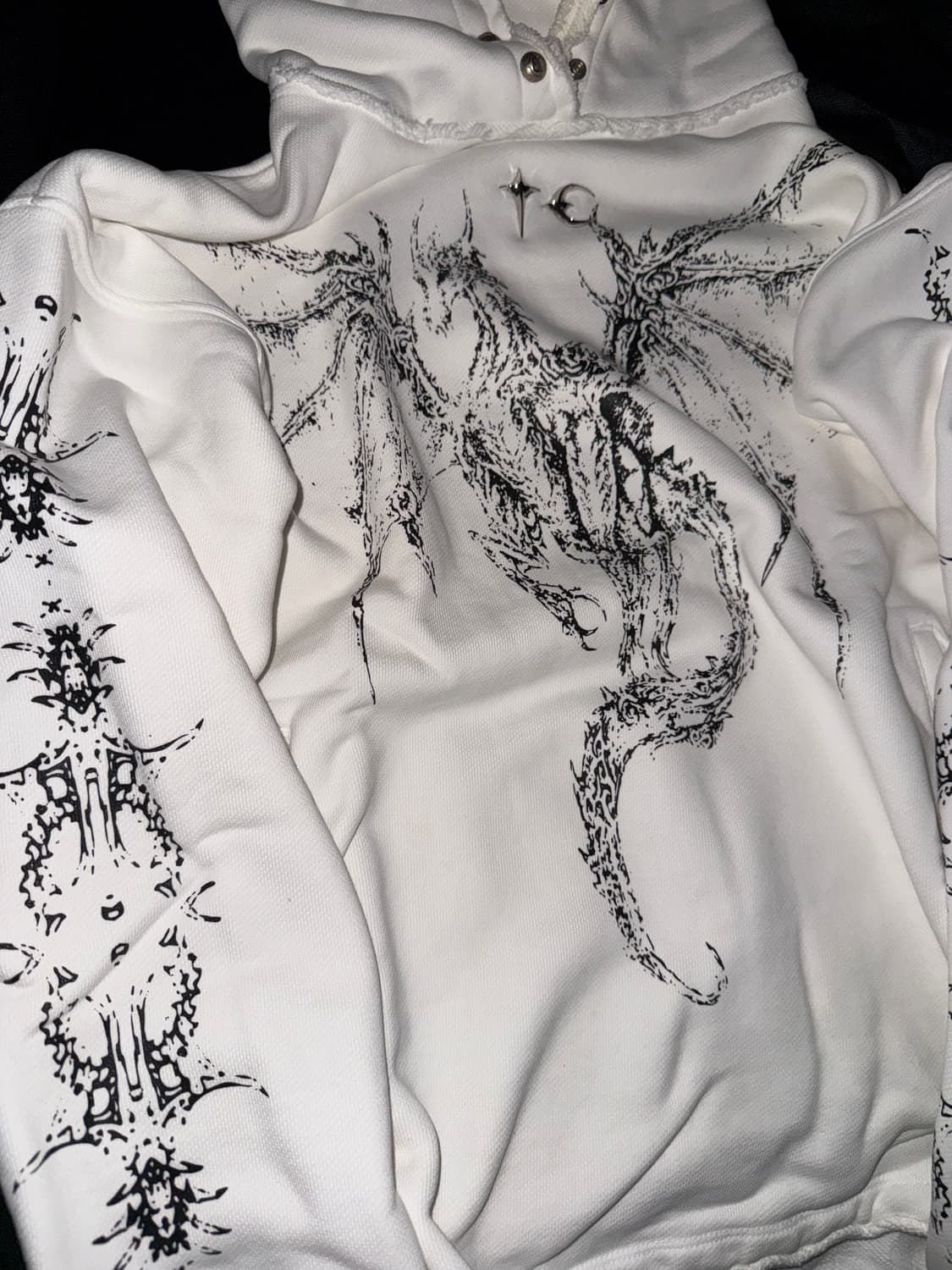 떠그클럽 드래곤 후드 상품이미지2