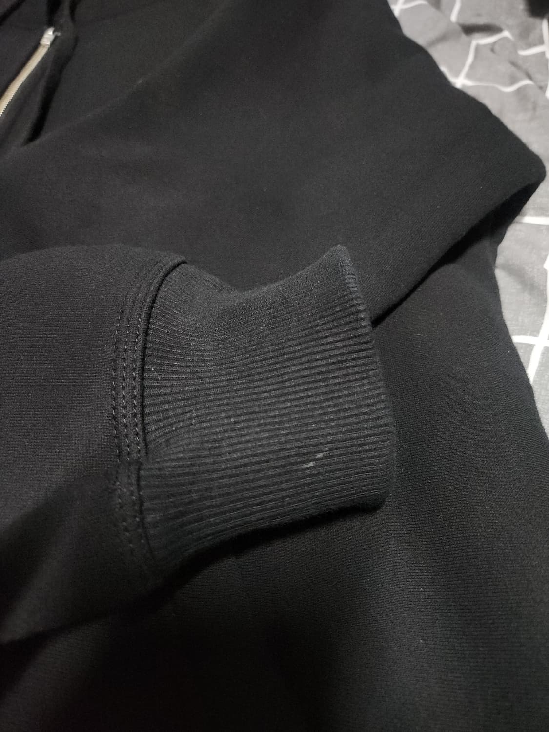 스투시 후드집업 블랙 L 상품이미지4