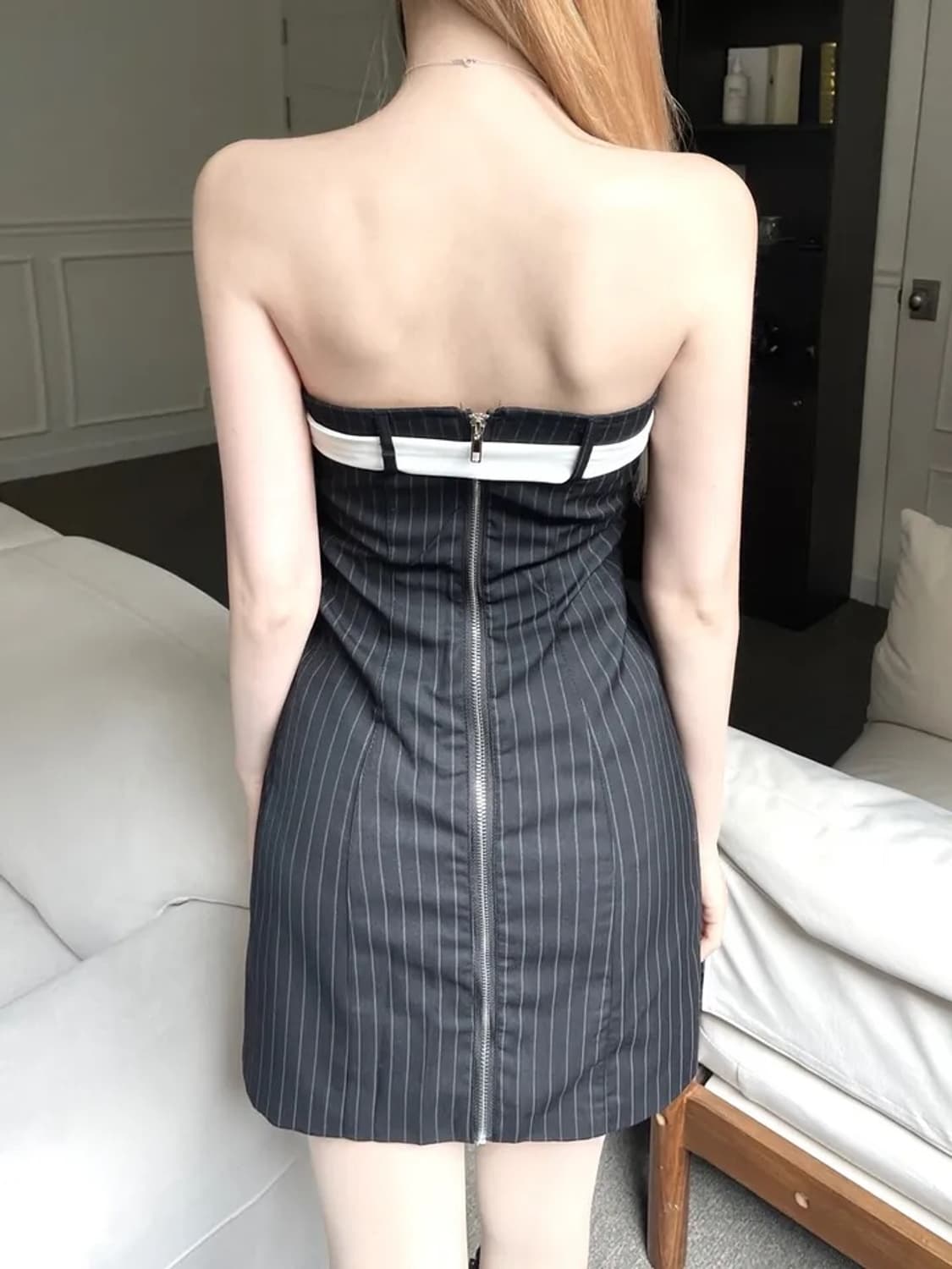 스프라이트 리본 원피스 상품이미지3