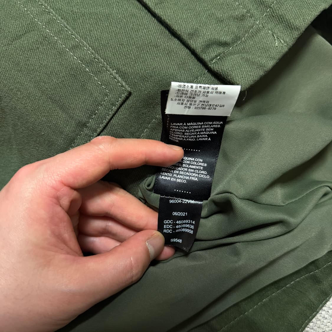 할리데이비슨 카키 워크 자켓 상품이미지8