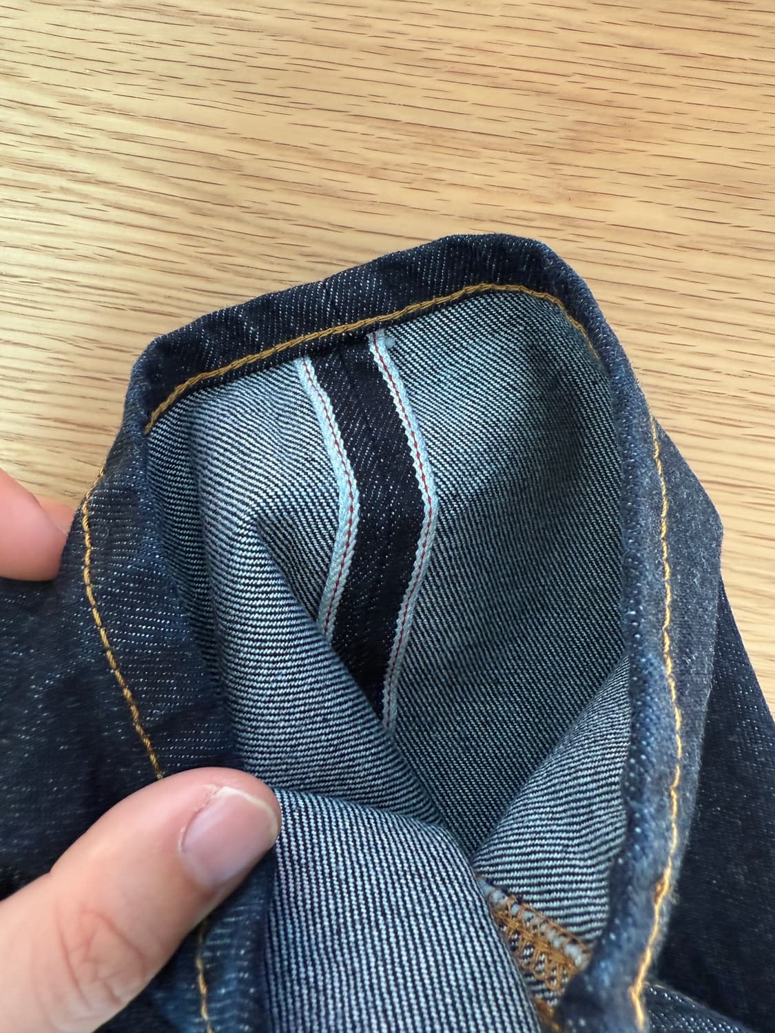 오리지날가먼츠 셀비지 데님(택 달린 제품) 상품이미지10