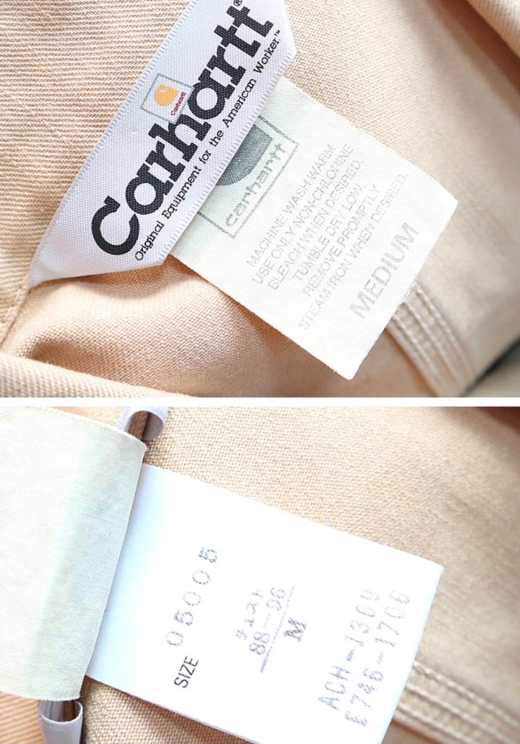 일본판 90S carhartt 칼하트 코튼100%빈티지 워크자켓

M 상품이미지7