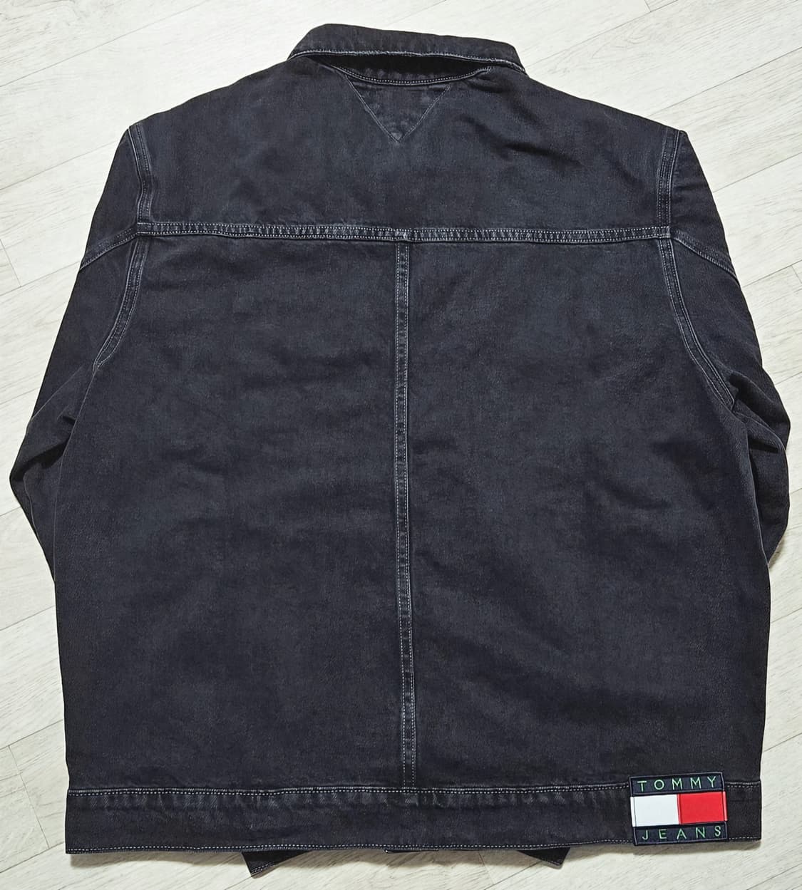 {초레어템} 타미 흑청 데님 자켓 [L] 상품이미지2
