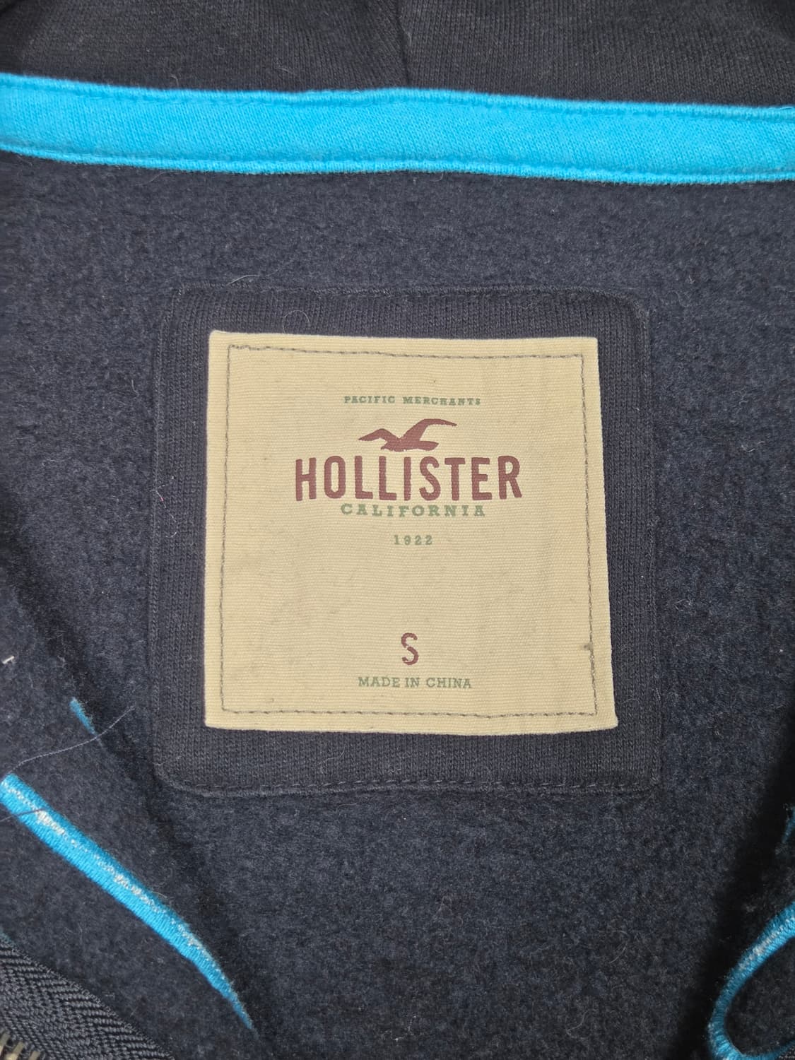 [홀리스터] 스팽글 로고 후드 집업 | A00168 상품이미지3