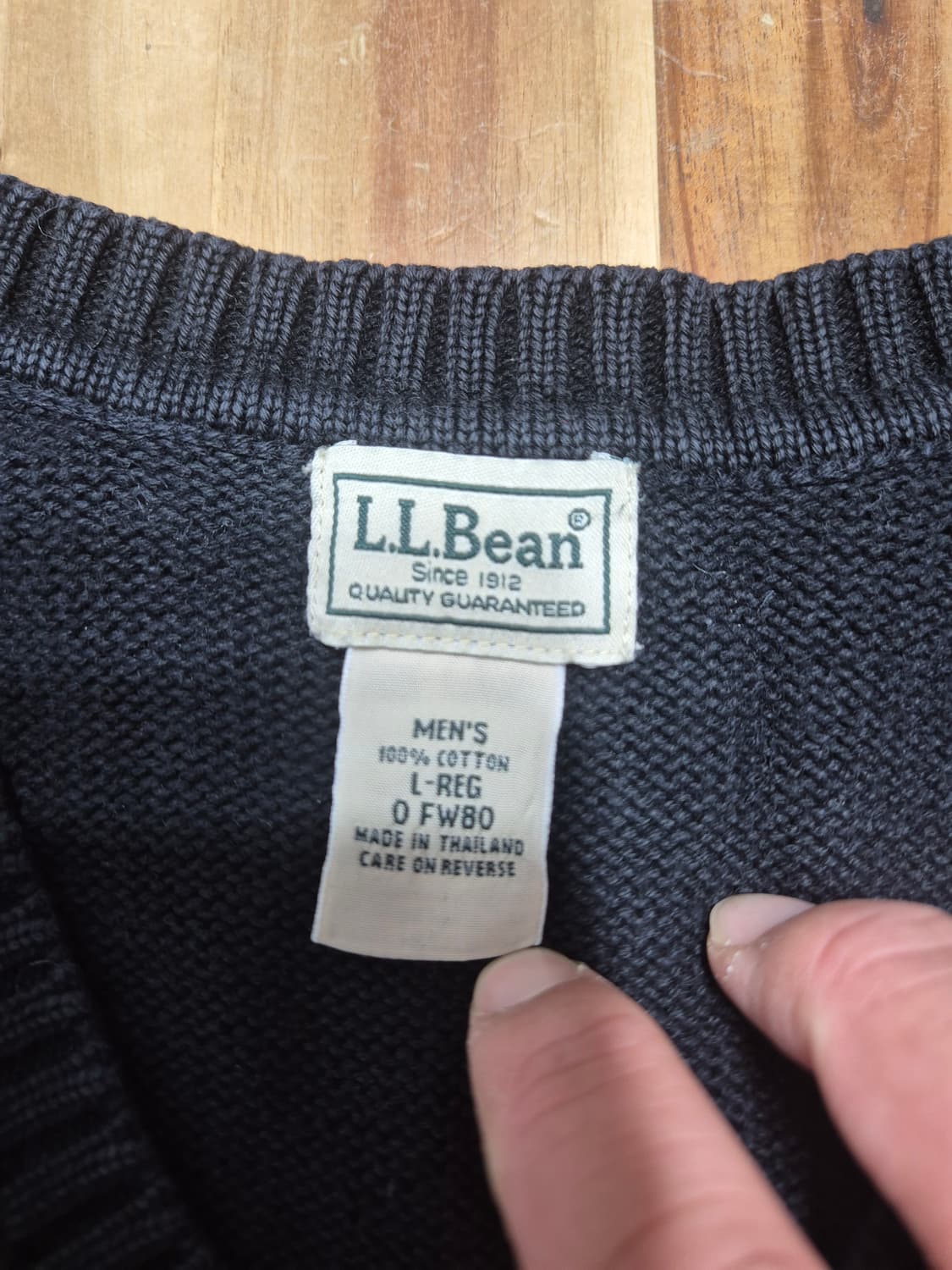 엘엘빈 니트 베스트 xl 상품이미지3