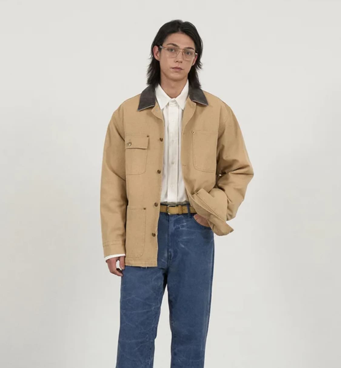 새상품(L)파르티멘토 신슐레이트 워시드 코어 자켓 베이지 상품이미지5