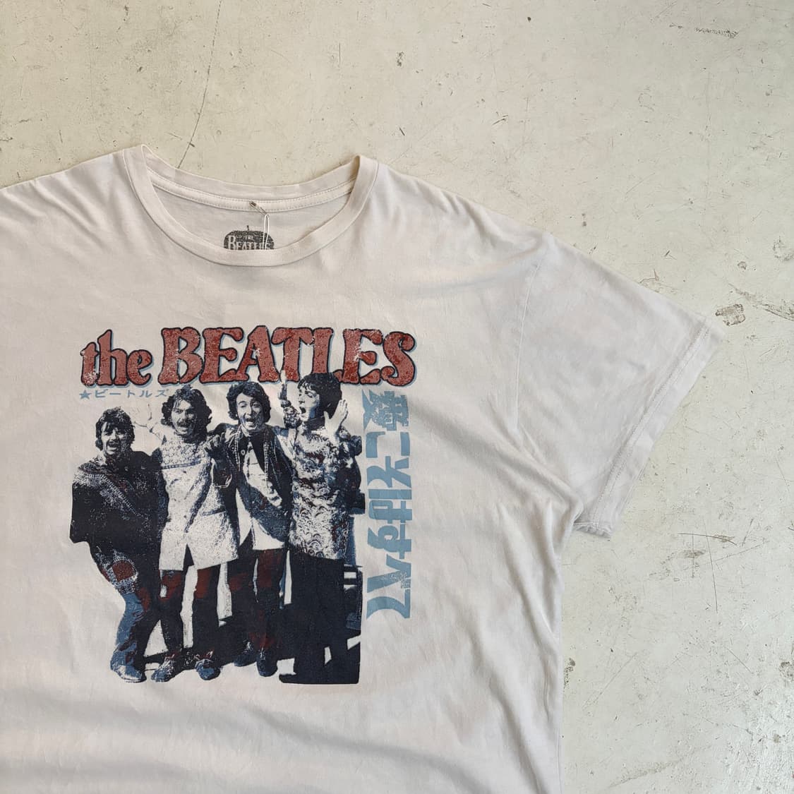 The Beatles 비틀즈 오피셜 빈티지 반팔티 S/M 상품이미지2