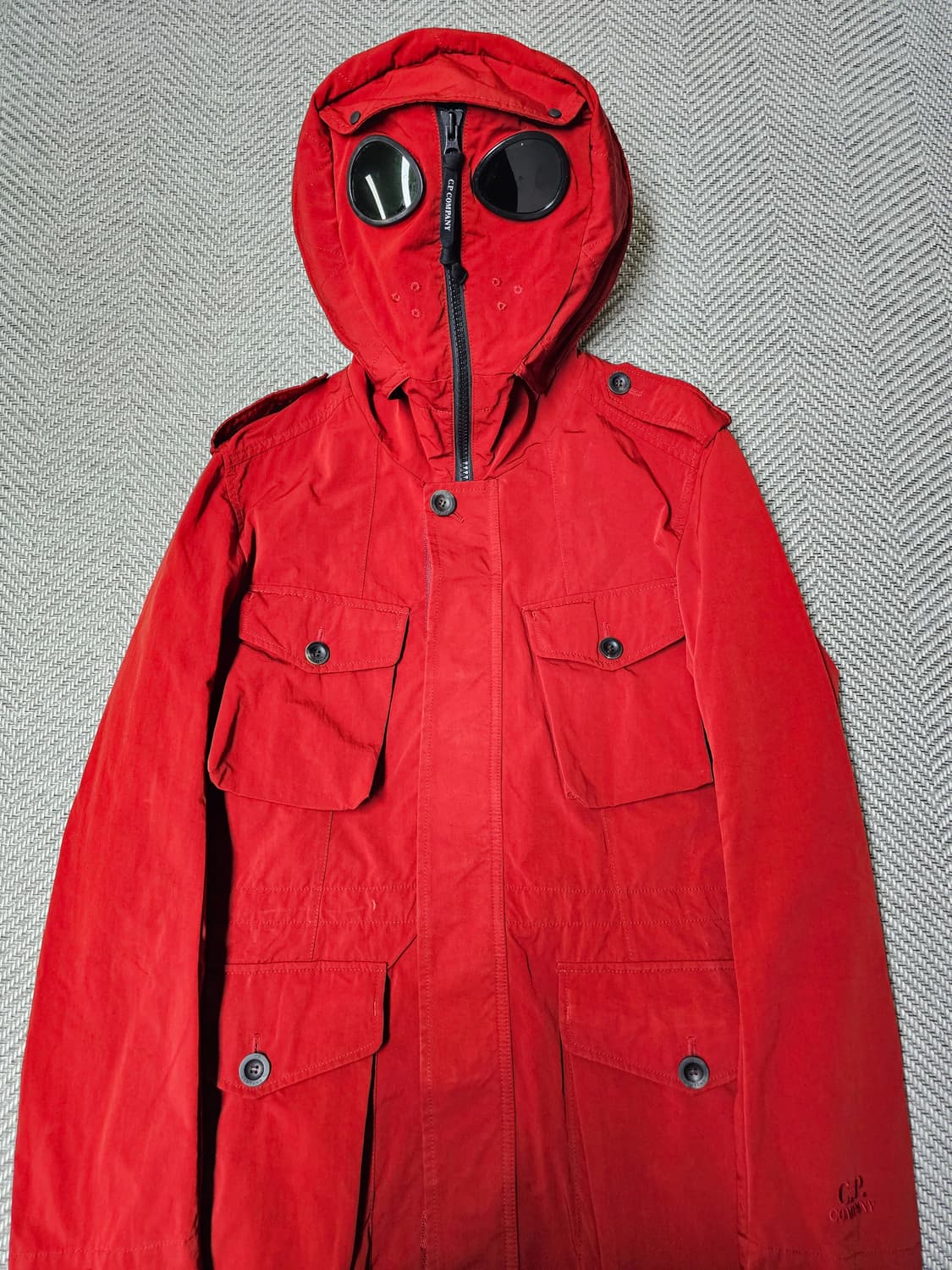 CP컴퍼니 4P 고글 후드 자켓 상품이미지1
