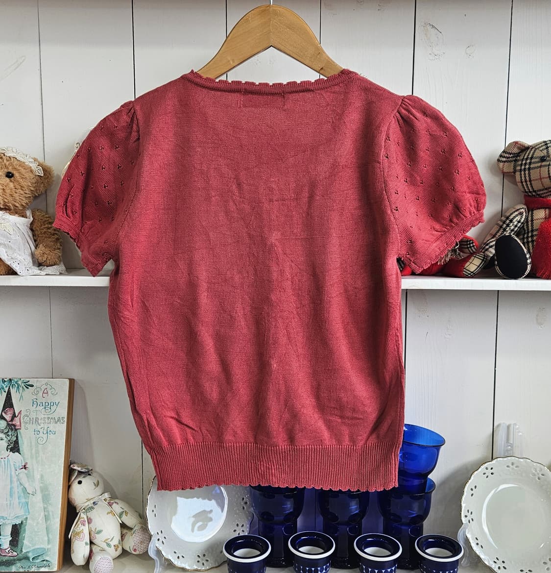 (LODISPOTTO) 리본 니트 가디건 상품이미지5