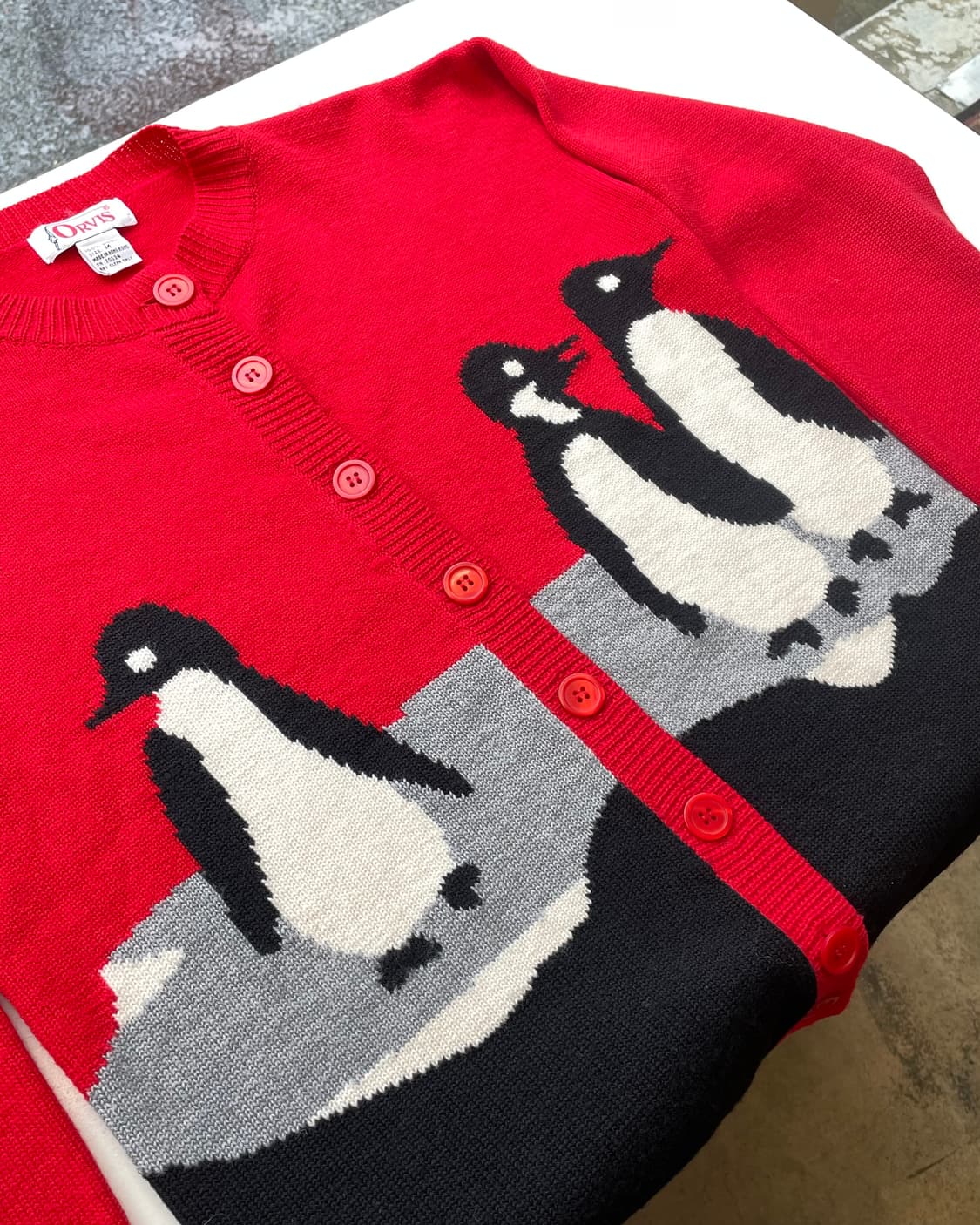 Orvis “Penguin” Cardigan 🐧 오르비스 펭귄 가디건 상품이미지5