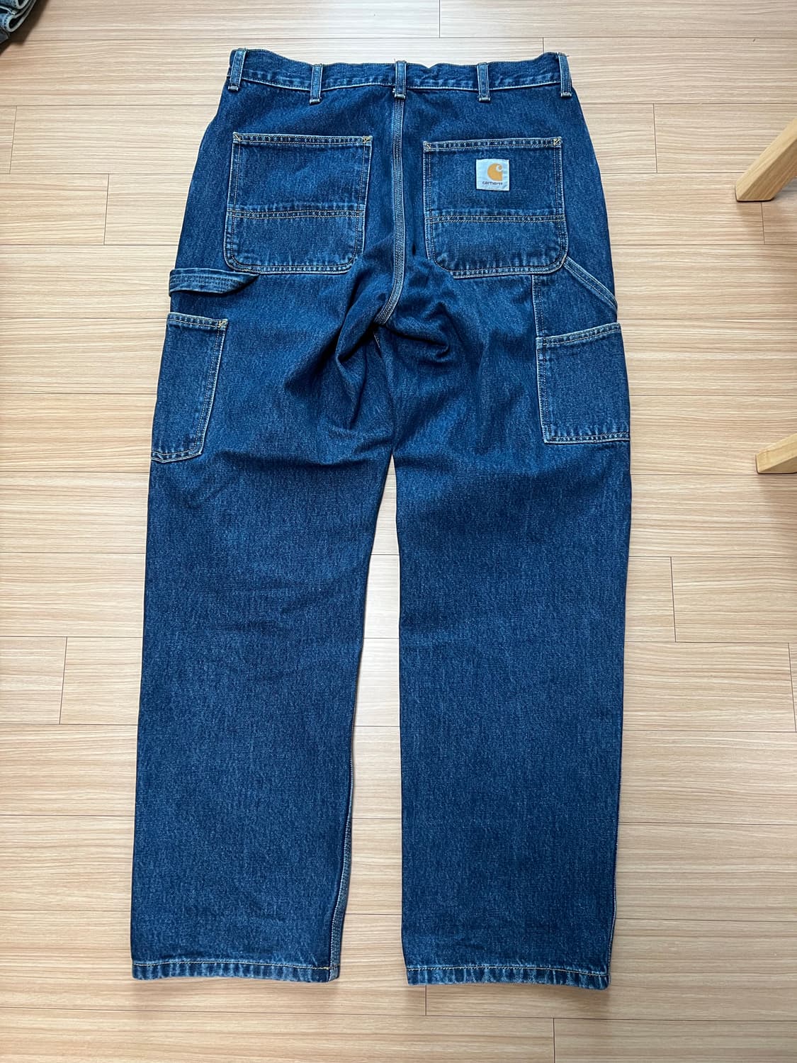 (상품택포함!)칼하트 WIP 스미스 블루 데님 팬츠(싱글니 32x32) 상품이미지3