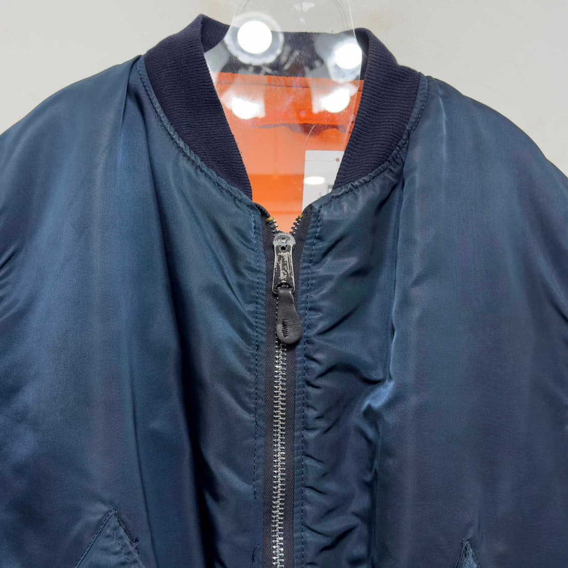 90s 알파인더스트리 민수용 MA-1 항공점퍼 USA 상품이미지2