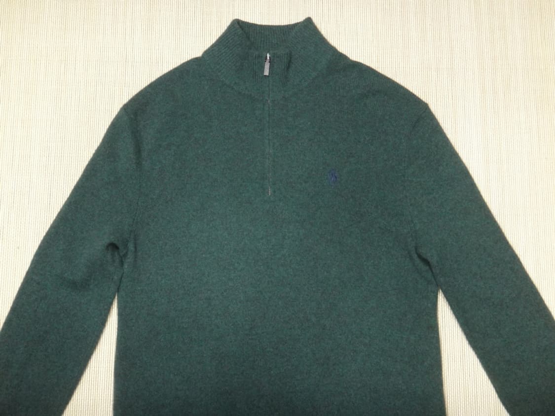 (M/95) 폴로랄프로렌 남성 울100 반집업 터틀넥 니트 상품이미지3