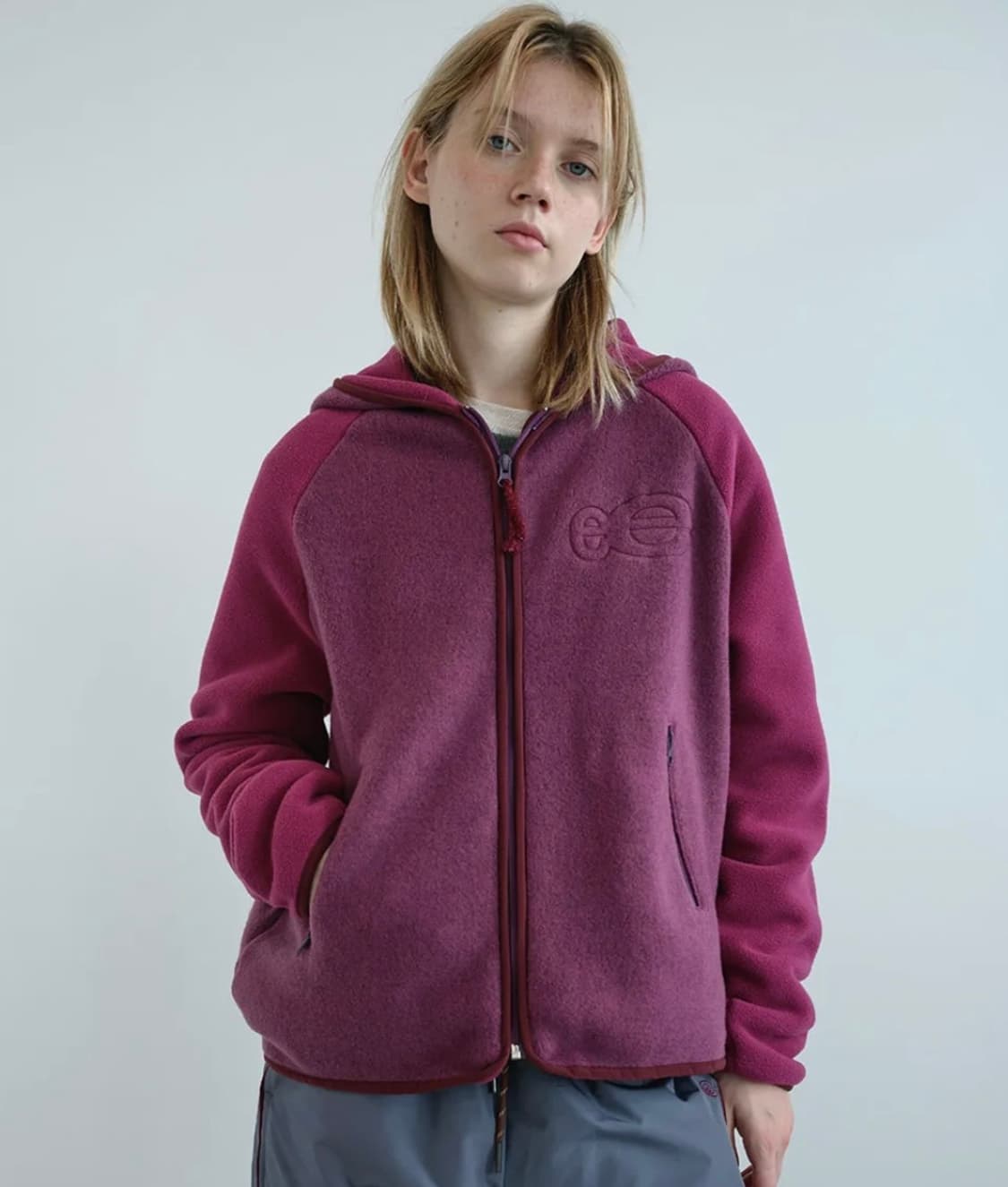 엔조블루스 플리스 퍼플 상품이미지1