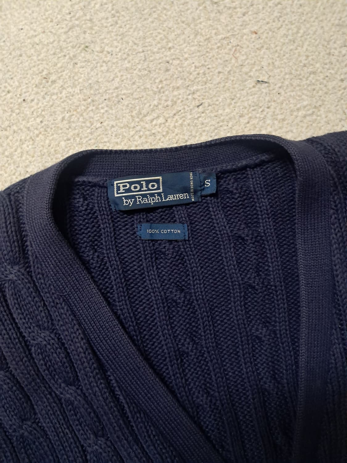 폴로랄프로렌 꽈베기가디건 상품이미지2