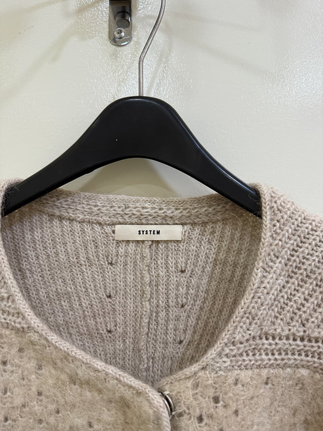 시스템 우먼 베이지 가디건 정품 상품이미지4