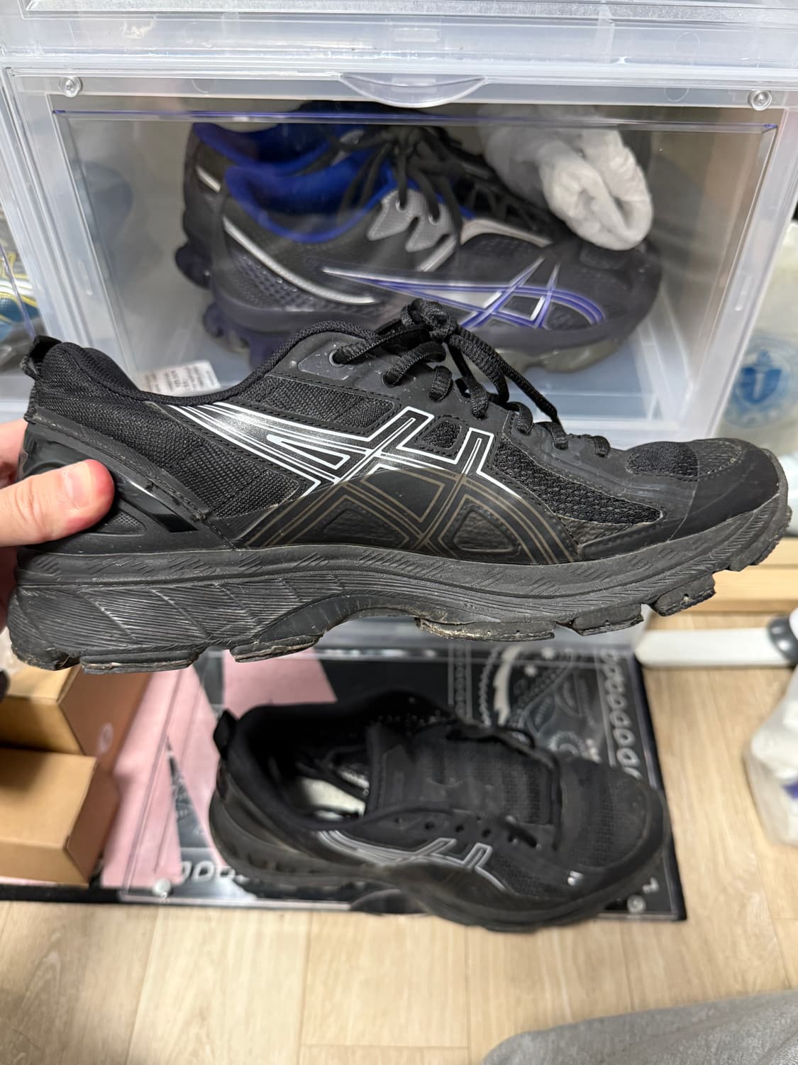 아식스x키코코스타디노브 젤버즈 1 블랙 265 상품이미지4