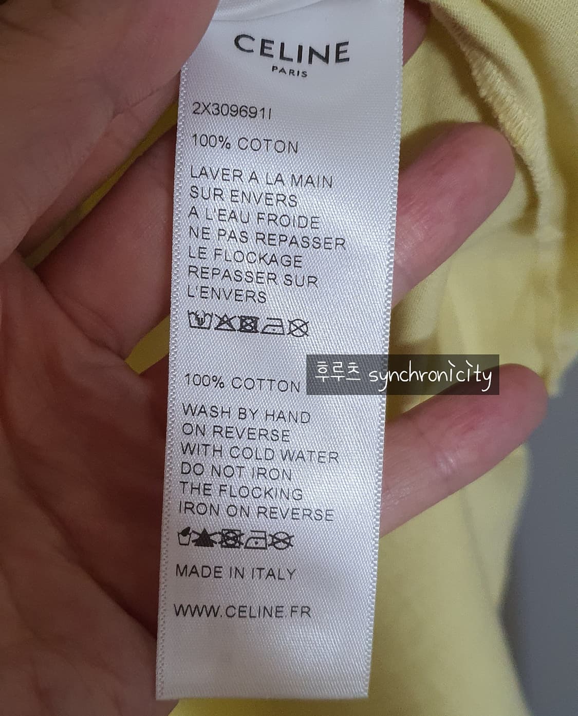 셀린느 20ss 데이비드 크레이머 콜라보 티셔츠 에디슬리먼 상품이미지9