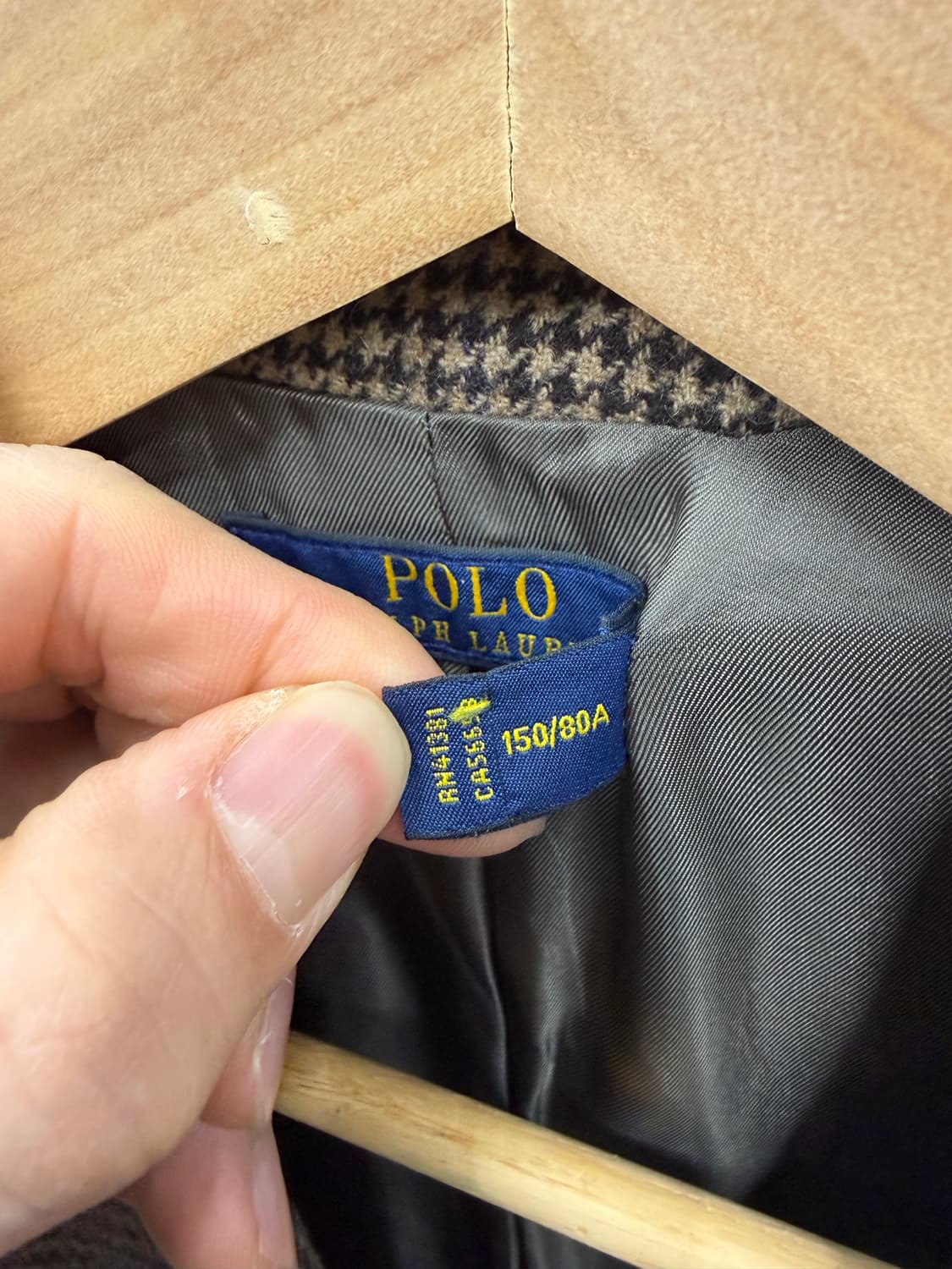 폴로 랄프로렌 하운드투스 울 체크 블레이저 상품이미지7