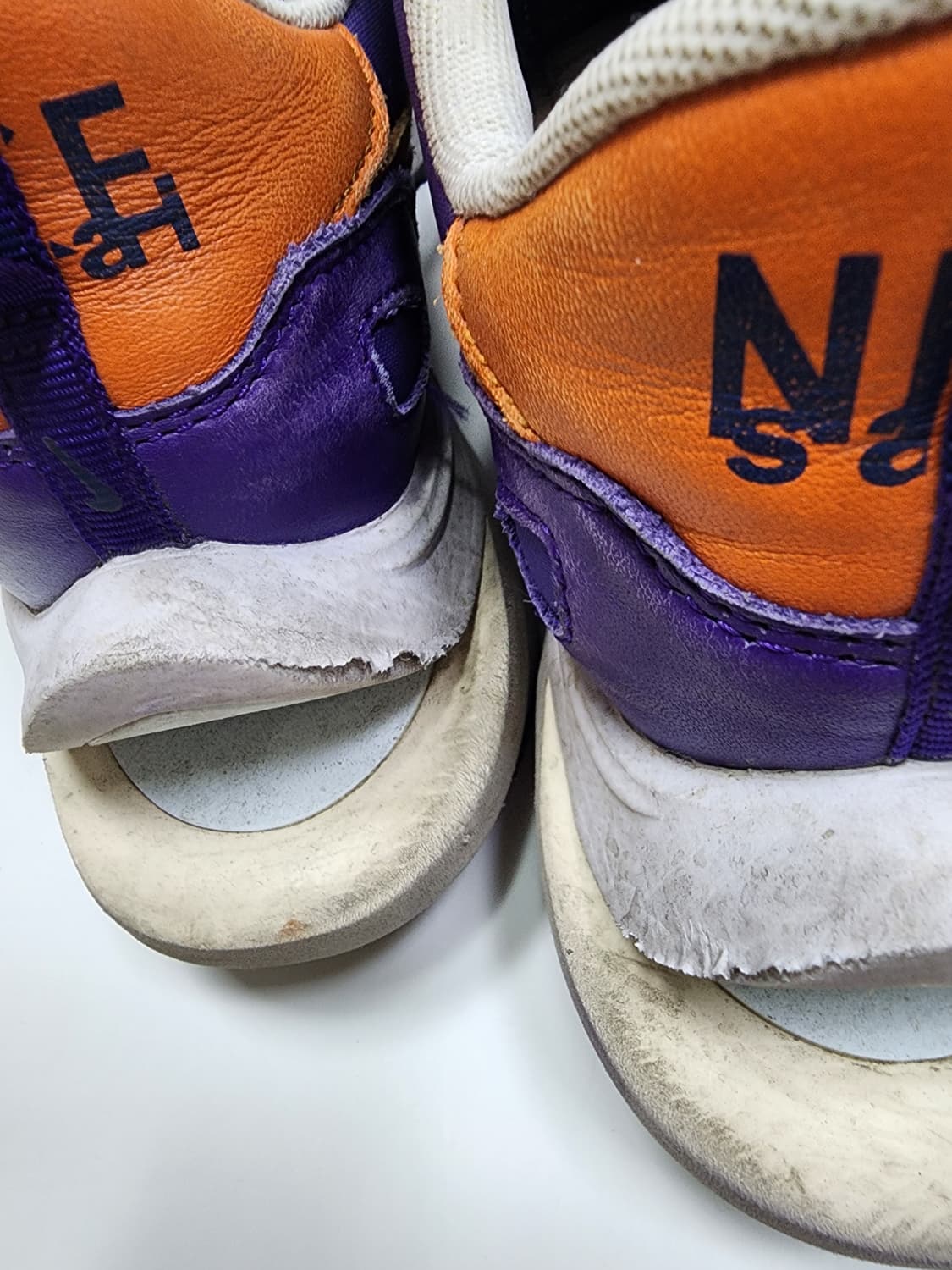 나이키 사카이 베이퍼와플 다크 아이리스 270mm 상품이미지4