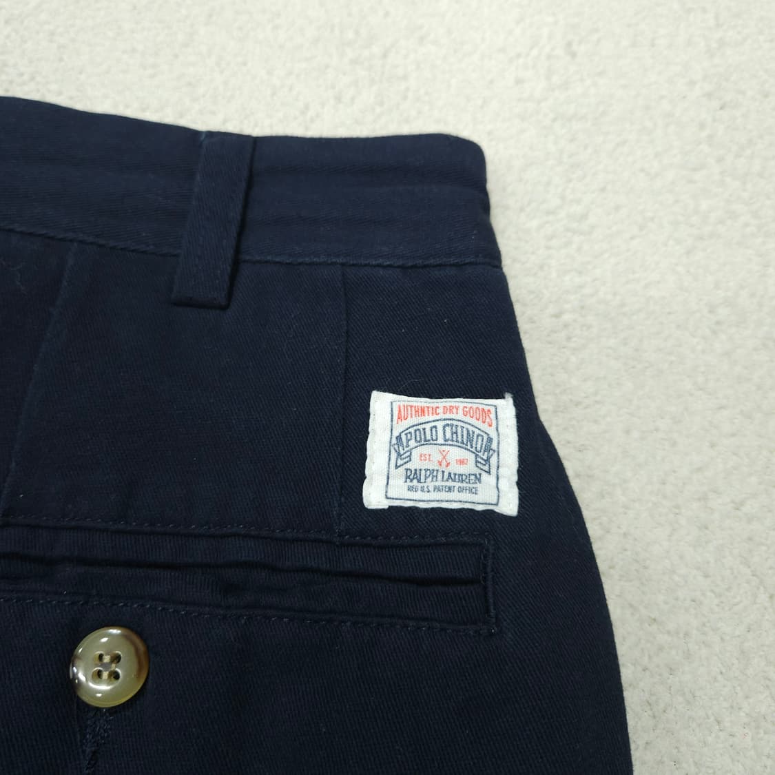 빔즈 폴로 빅 치노 팬츠 30 네이비 상품이미지5