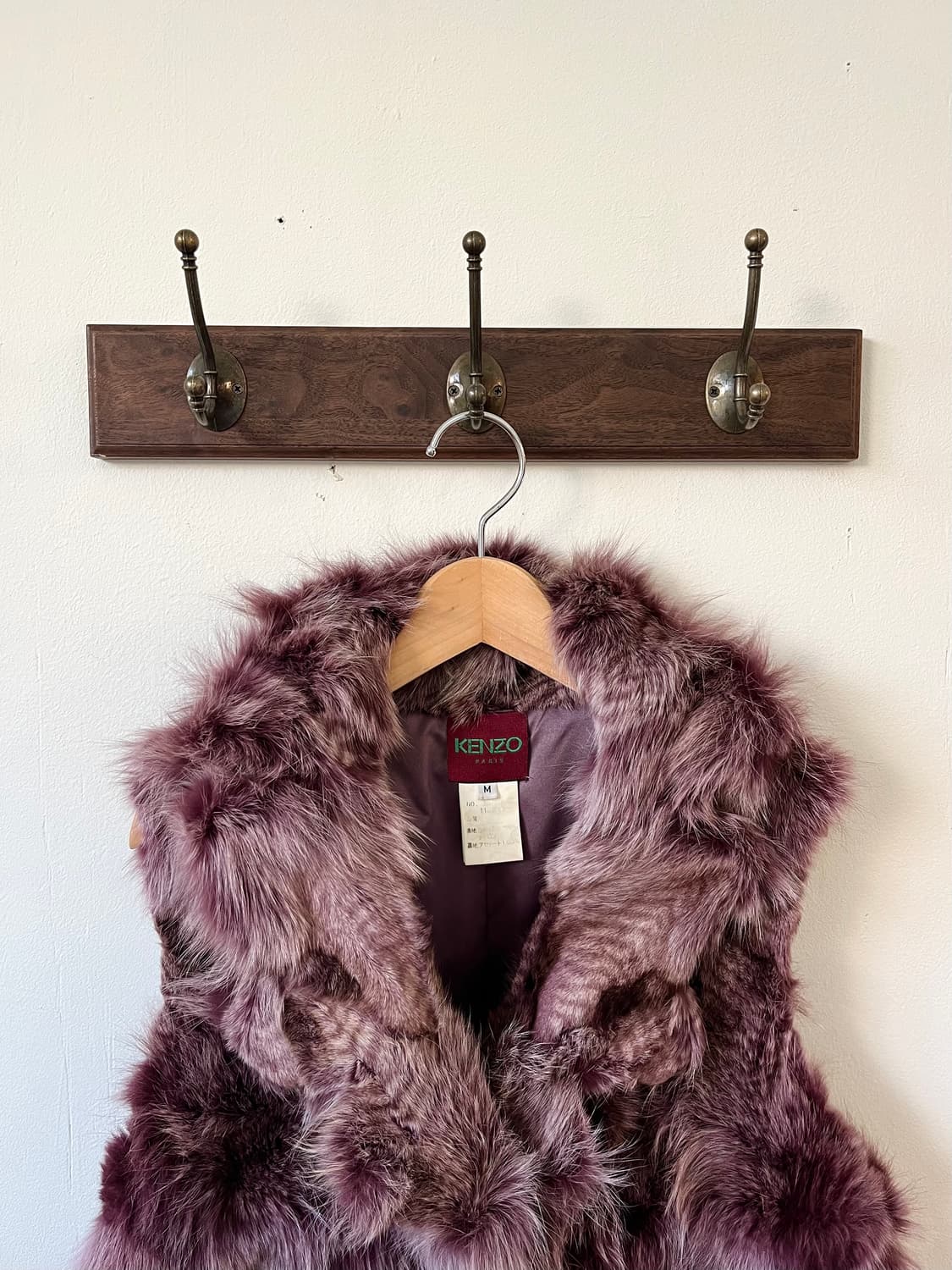 KENZO 라벤더 토끼퍼 베스트 상품이미지3