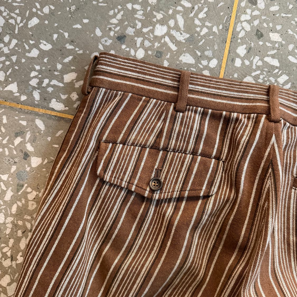 00s 꼼데가르송 옴므 스트라이프 팬츠 상품이미지7