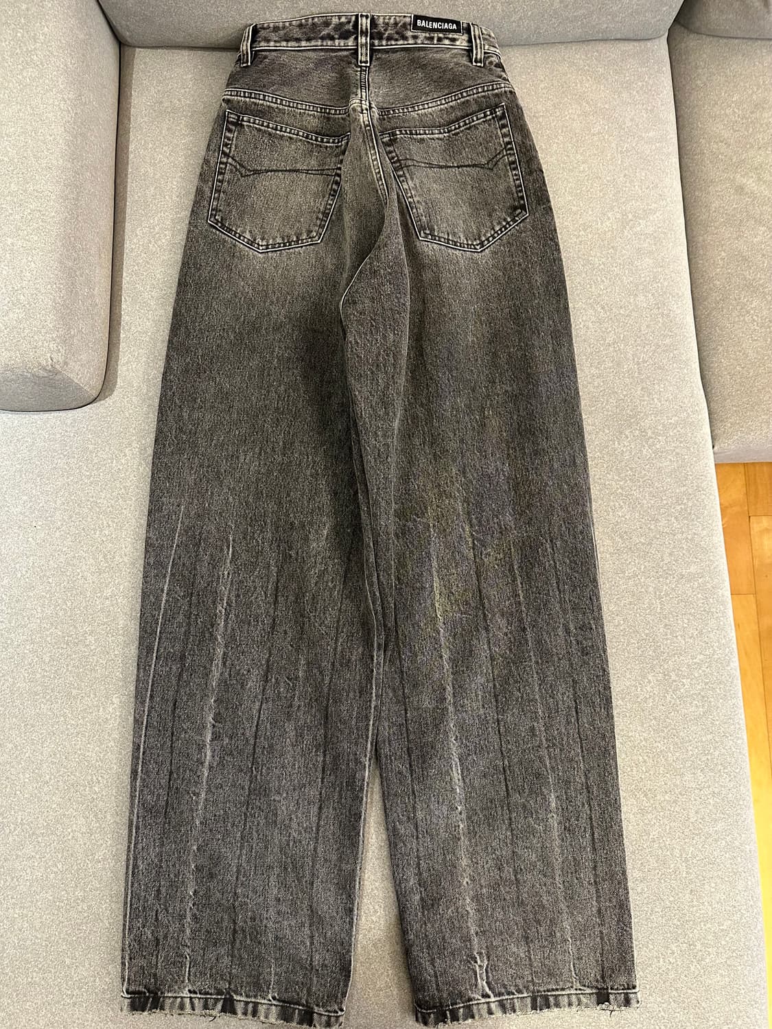 [XS] 발렌시아가 풀업데님 상품이미지2