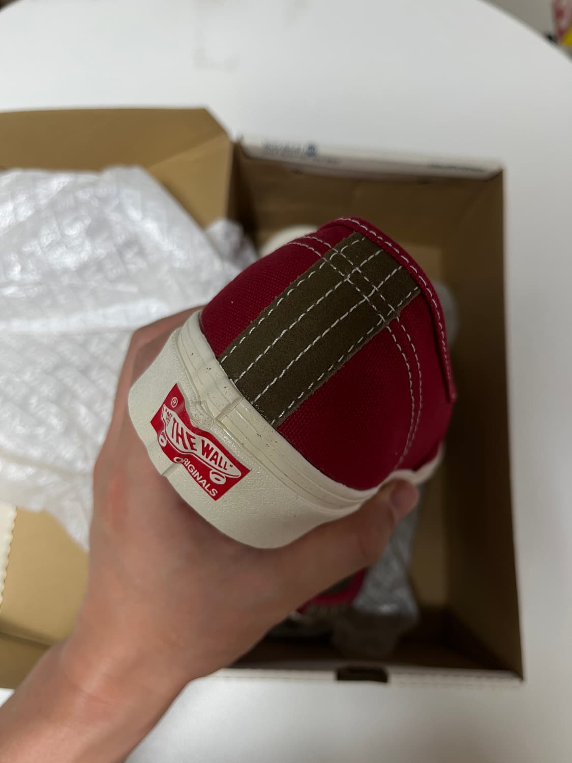 반스 볼트 OG 어센틱 구형 칠리페퍼 280 새상품 상품이미지2