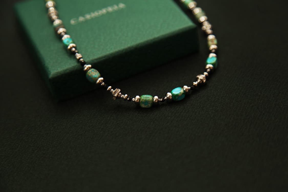 CASIOPEIA Cat Attack Necklace 재스퍼 원석목걸이 상품이미지9