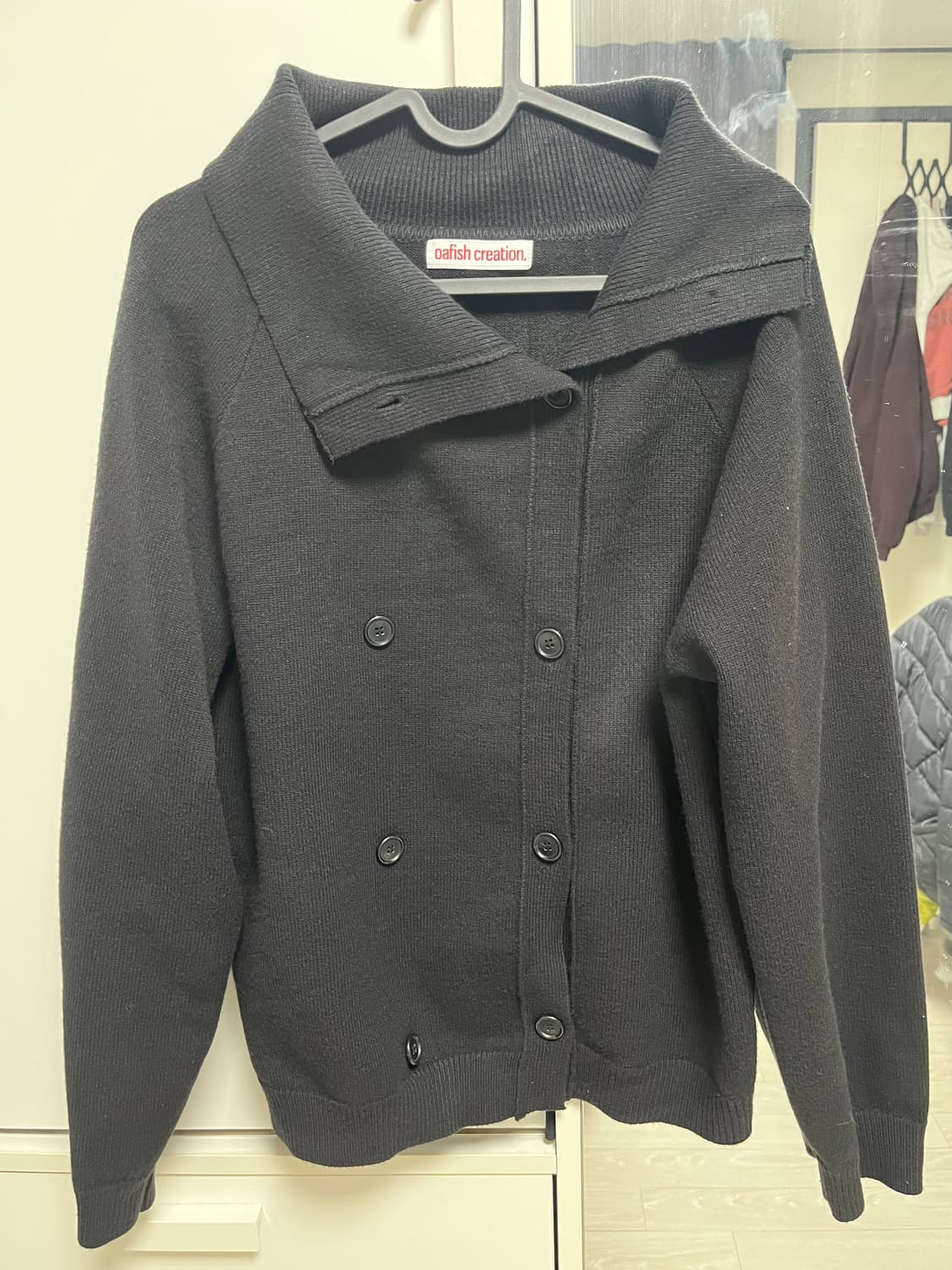 오피쉬 트윈 버튼 가디건 상품이미지2