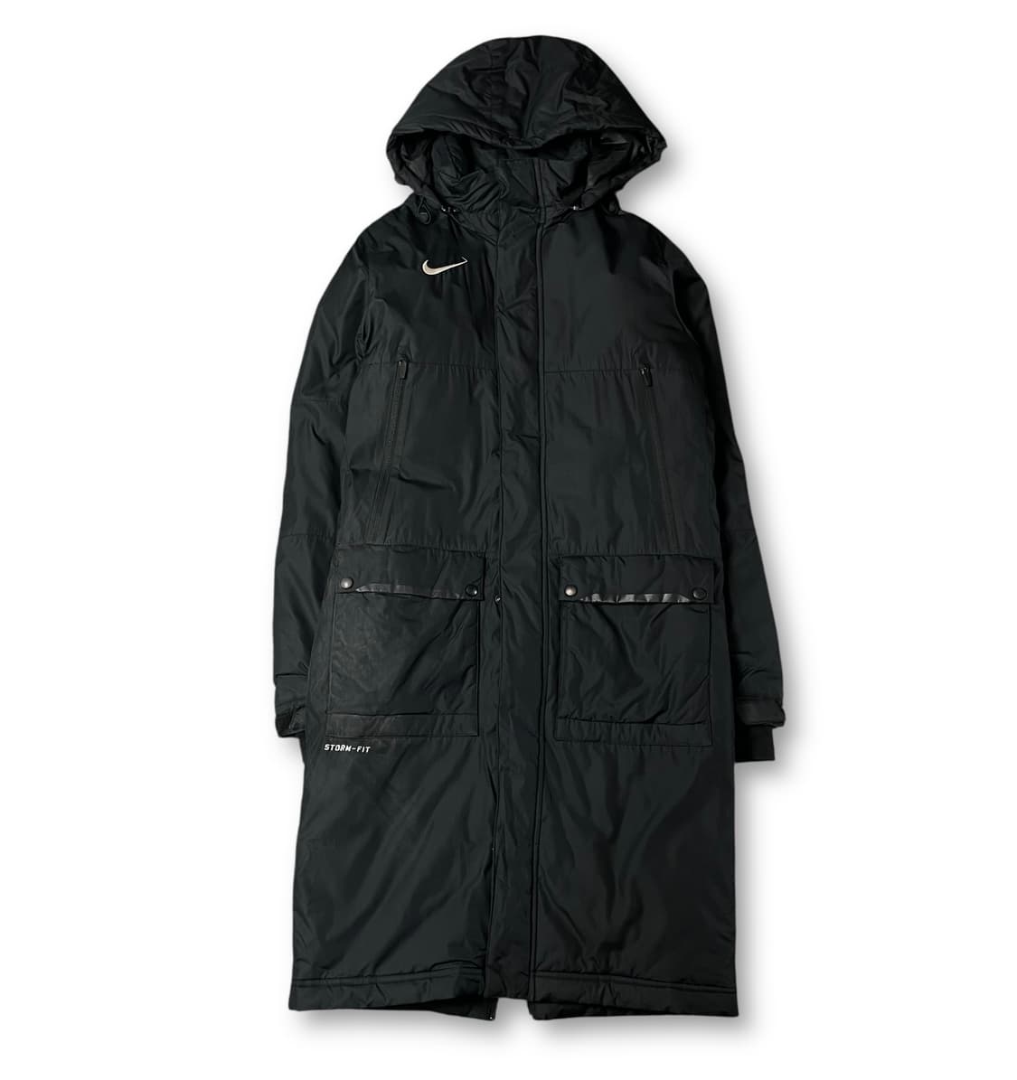 나이키 블랙 스우시 스쿼드 스톰핏 롱패딩 상품이미지1