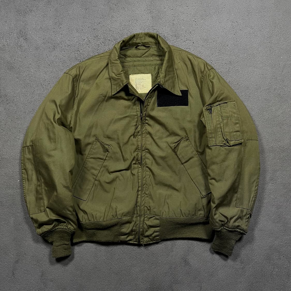 80's Military USA 콜드웨더 CVC 탱커 자켓  상품이미지1